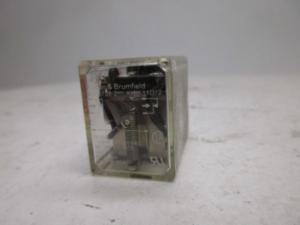 POTTER & BRUMFIELD KH-5759-2 KHU-11D12 RELAY 24VDC  UNMP