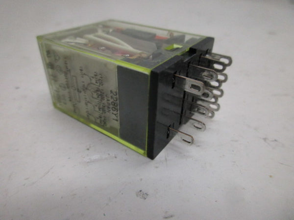 OMRON MY4N RELAY 12VAC  UNMP