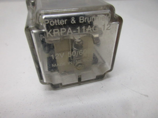 POTTER & BRUMFIELD KRPA-11AG-12 RELAY 12V UNMP