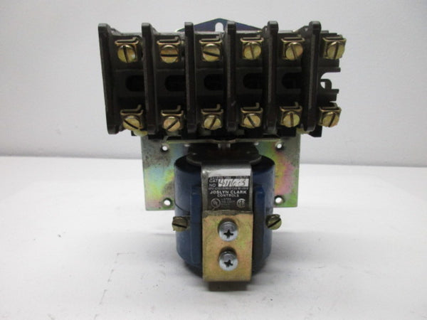 JOSLYN CLARK 4U6-3 CONTROL RELAY COIL UNMP