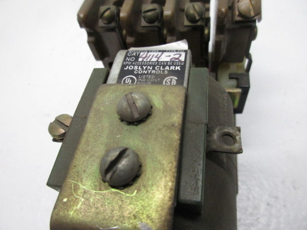 JOSLYN CLARK 4114-2 CONTROL RELAY COIL UNMP