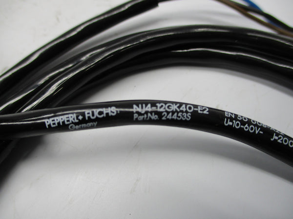PEPPERL+FUCHS NJ4-12GK40-E2 24453S 10-60V NSNP