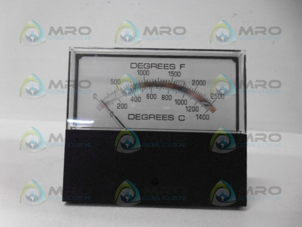YOKOGAWA 255324ECEC8JDB PANEL METER 2500F NSMP