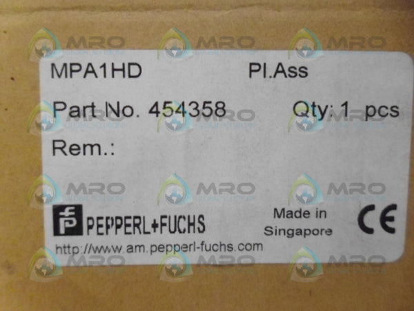 PEPPERL+FUCHS 454358 PHOTO AUTOMATION SENSOR NSMP