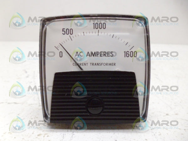 YOKOGAWA 250240LS-TE7/UL PANEL METER 1600AC AMPS NSMP