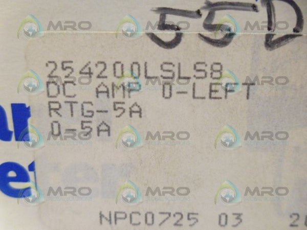 YOKOGAWA 254200LSLS8 METER 5A NSMP