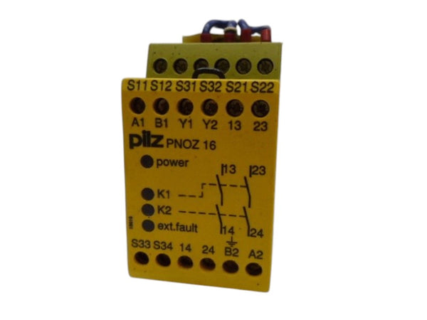 PILZ PNOZ-1624VDC/120VAC2S RELAY UNMP