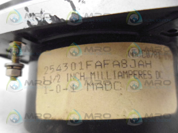 YOKOGAWA 254301FAFA8JAH PANEL METER NSNP