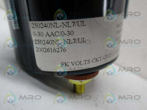 YOKOGAWA 250240NL-NL7/UL AC AMPERES NSMP