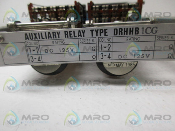 FUJI ELECTRIC DRHHB1CG AUXILIARY RELAY NSNP