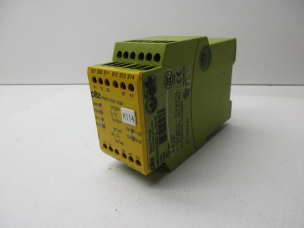 PILZ PNOZ-XV2-0.5/24VDC-2N/O-2N/O-FIX RELAY NSNP