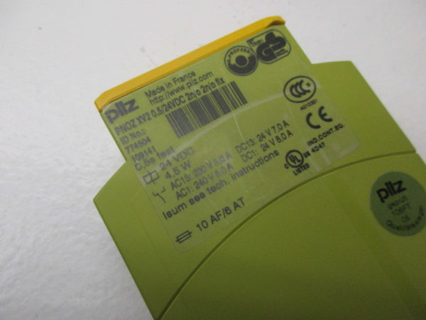 PILZ PNOZ-XV2-0.5/24VDC-2N/O-2N/O-FIX RELAY NSNP