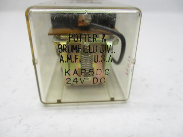 POTTER & BRUMFIELD KAP5DG RELAY 24V 10A UNMP