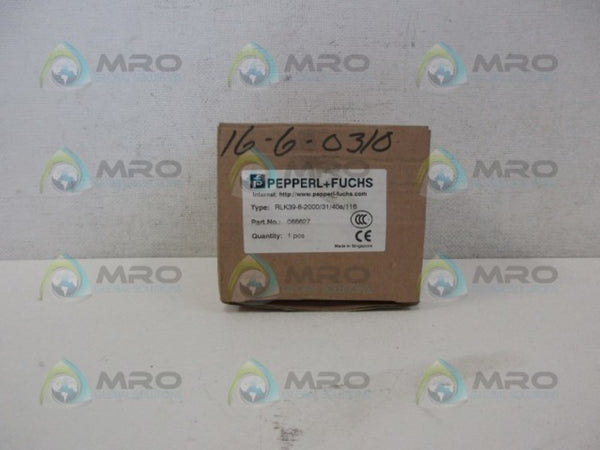 PEPPERL+FUCHS RLK39-8-2000/31/40A/116 088827 PHOTO SENSOR NSMP