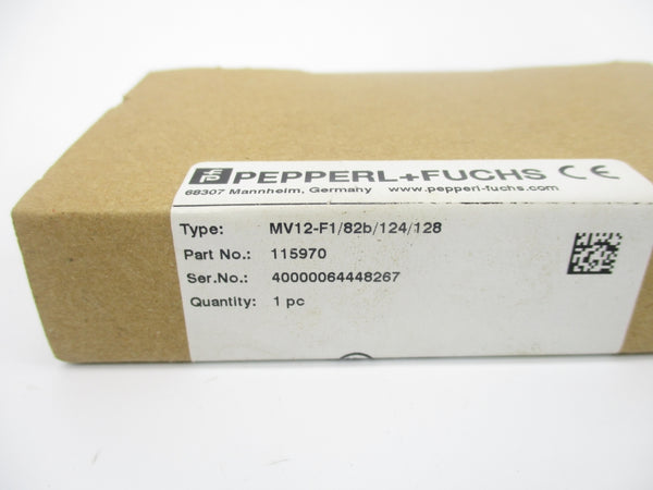 PEPPERL+FUCHS MV12-F1/82B/124/128 115970 10-30VDC NSMP