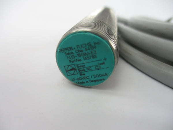 PEPPERL+FUCHS NJ5-18GM-E3 14578S 10-30VDC NSNP
