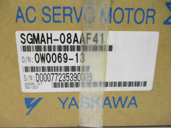 YASKAWA SGMAH-08AAF41 200V 4.4A NSMP