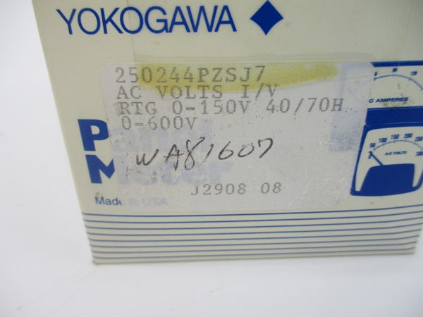 YOKOGAWA 250244PZSJ7 0-600VAC NSMP