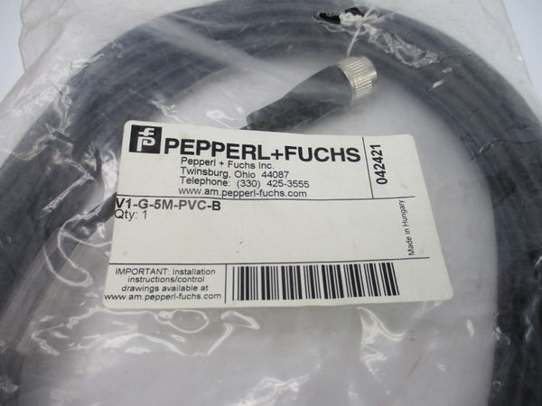 PEPPERL+FUCHS V1-G-5M-PVC-B 042421 NSMP