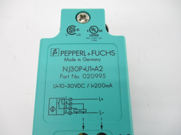 PEPPERL+FUCHS NJ30P+U1+A2 020995 10-30VDC NSNP