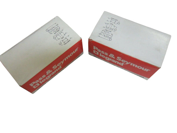 LOT OF 20 PASS & SEYMOUR CS20AC1-W SINGLE POLE SWITCH NSMP