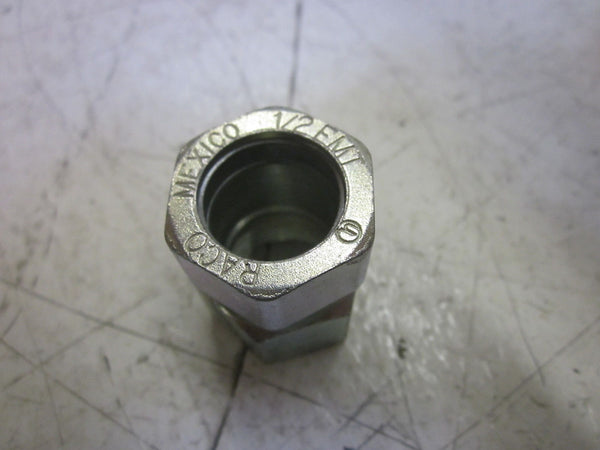 LOT OF 25 HUBBELL 1352 COMBINATION COUPLING 1/2" NSMP