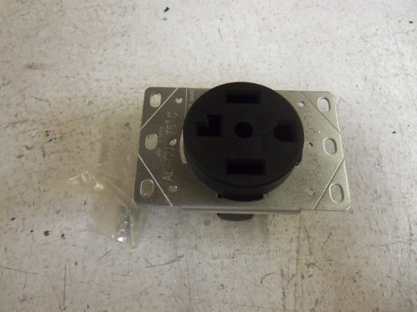 LOT OF 3 PASS & SEYMOUR 3864 DRYER RECEPTACLE NSMP