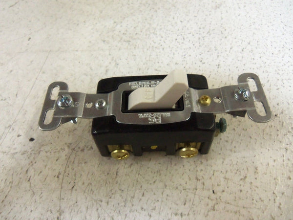 LOT OF 3 PASS & SEYMOUR CS215-W DOUBLE POLE SWITCH NSMP