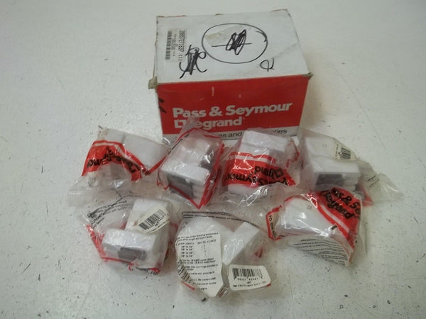 LOT OF 7 PASS & SEYMOUR 467 FLUORESCENT LAMPHOLDER 660W 600V NSMP
