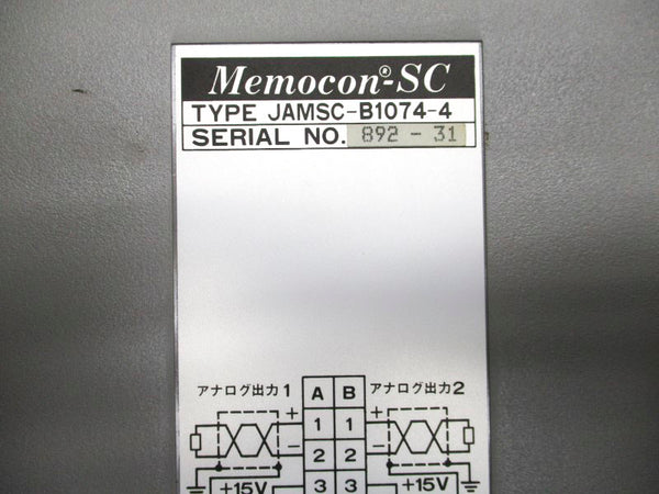 YASKAWA JAMSC-B1074-4 -15-15V NSMP