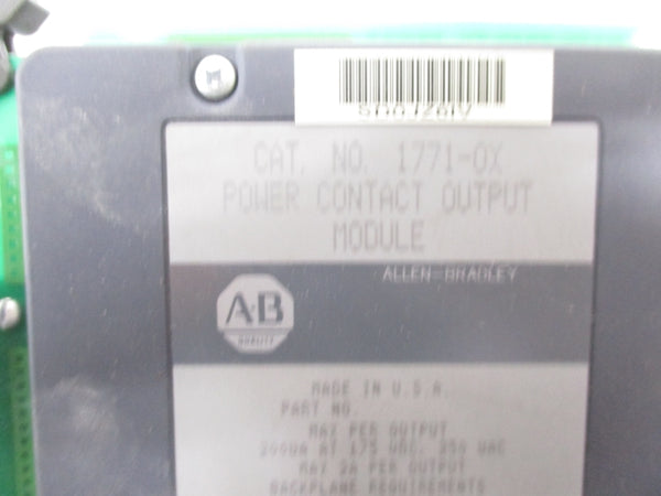 ALLEN BRADLEY 1771-OX 250VAC NSNP