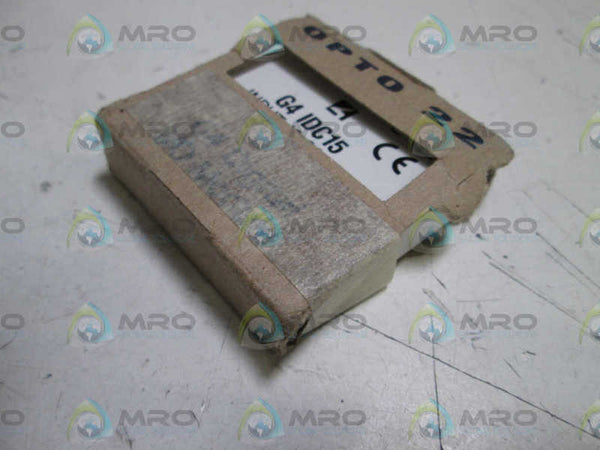 OPTO 22 INPUT DIGITAL MODULE G4 IDC15 10-30VDC NSMP