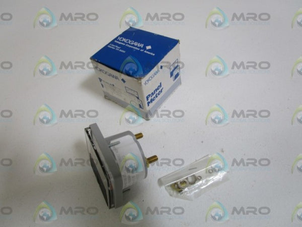 YOKOGAWA PANEL METER 0-3DC AMPS 250-200-LJLJ NSMP