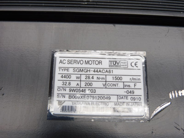YASKAWA SGMGH-44ACA61 200V 32.8A NSNP