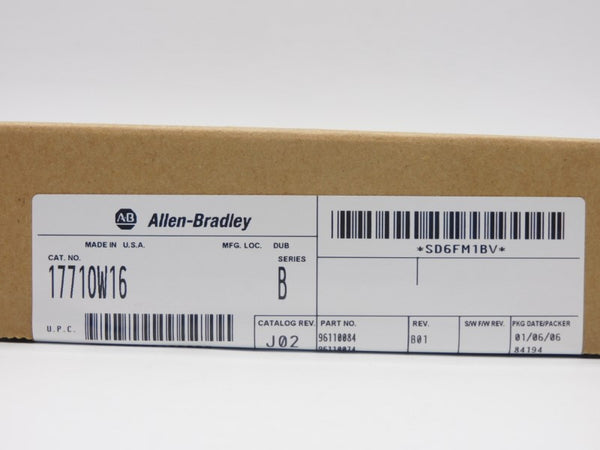 ALLEN BRADLEY 1771-OW16 SER. B DATE: 2006 NSFS