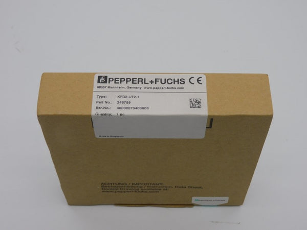 PEPPERL+FUCHS KFD2-UT2-1 248759 NSFS