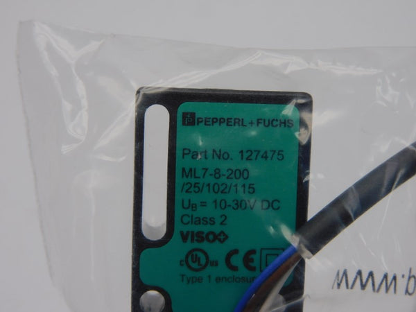 PEPPERL+FUCHS ML7-8-200/25/102/115 127475 10-30VDC NSMP