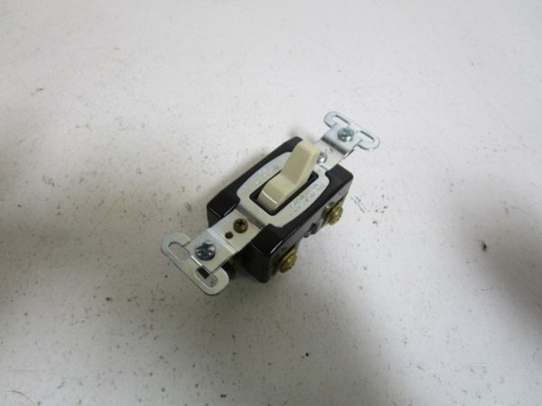 LOT OF 2 PASS & SEYMOUR DOUPLE POLE SWITCH 15AC2-I NSMP