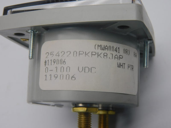 YOKOGAWA 254220PKPK8JAP 0-100VDC NSMP