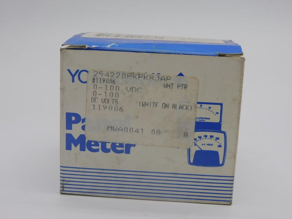 YOKOGAWA 254220PKPK8JAP 0-100VDC NSMP