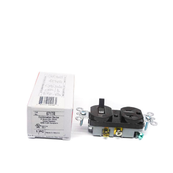 PASS&SEYMOUR LEGRAND 671TR 120VAC 20A NSMP