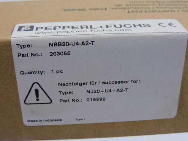 PEPPERL+FUCHS NBB20-U4-A2-T 203055 10-30VDC NSMP