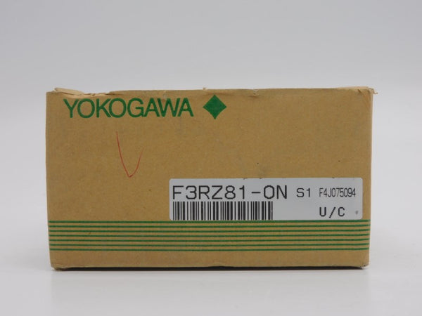YOKOGAWA F3RZ81-0N REV. 01.00 NSMP