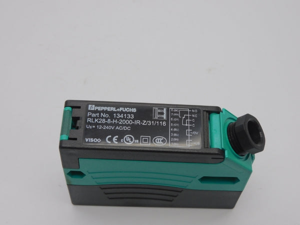 PEPPERL+FUCHS RLK28-8-H-2000-IR-Z/31/116 134133 12-240VAC/DC NSMP