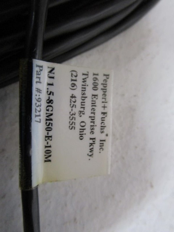 PEPPERL+FUCHS NJ 1.5-8GM50-E-10M NSNP