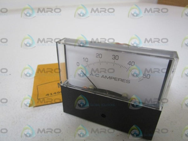YOKOGAWA PANEL METER 0-50A 251240NTNT8 NSMP
