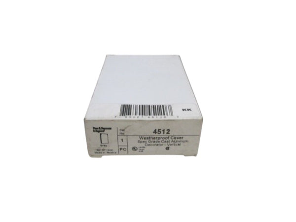 PASS & SEYMOUR WEATHERPROOF COVER 4512 NSMP