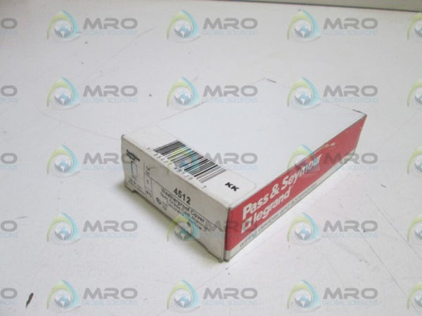 PASS & SEYMOUR WEATHERPROOF COVER 4512 NSMP
