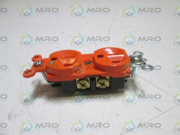 LOT OF 3 PASS & SEYMOUR DUPLEX RECEPTACLE IG6200 NSMP