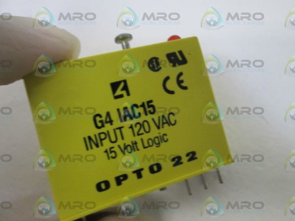 OPTO 22 INPUT MODULE G4 IAC15 NSNP